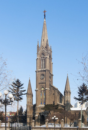 A scenic view of Jilin Tianzhutang