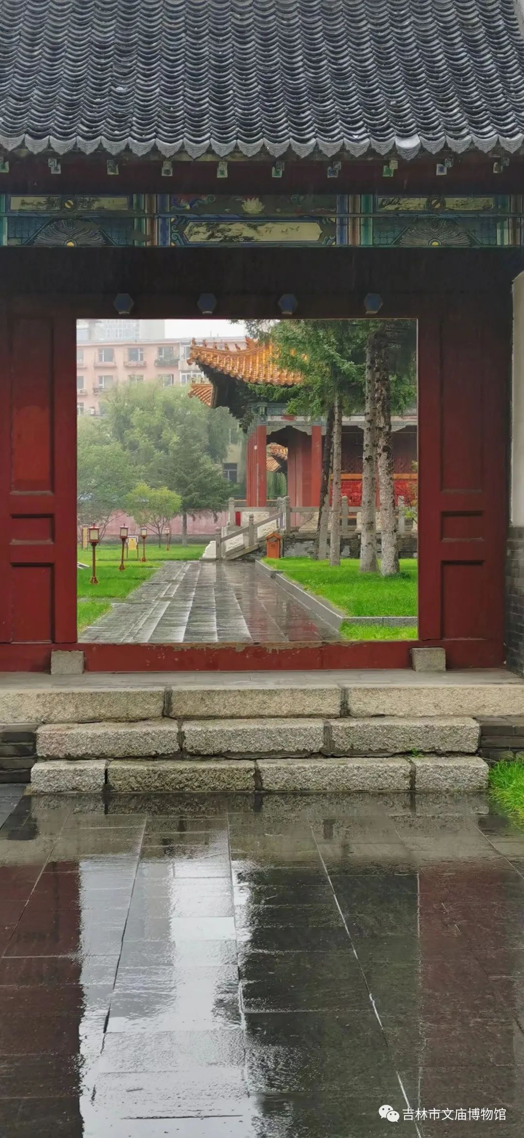 A scenic view of Jilin Wenmiao