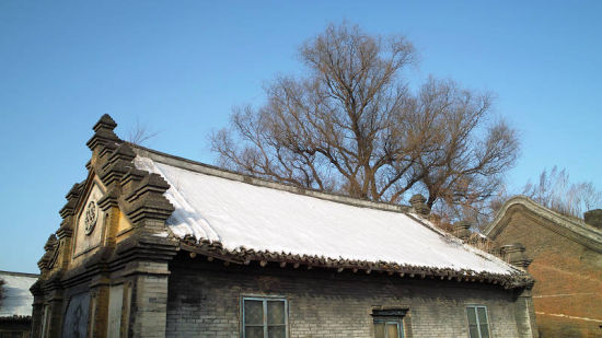 A scenic view of Jilin Wulajie Yanjiang Guchengzhi