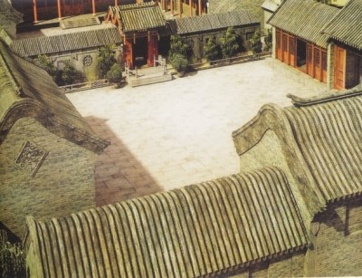 A scenic view of Jilin Wulajie Yanjiang Guchengzhi