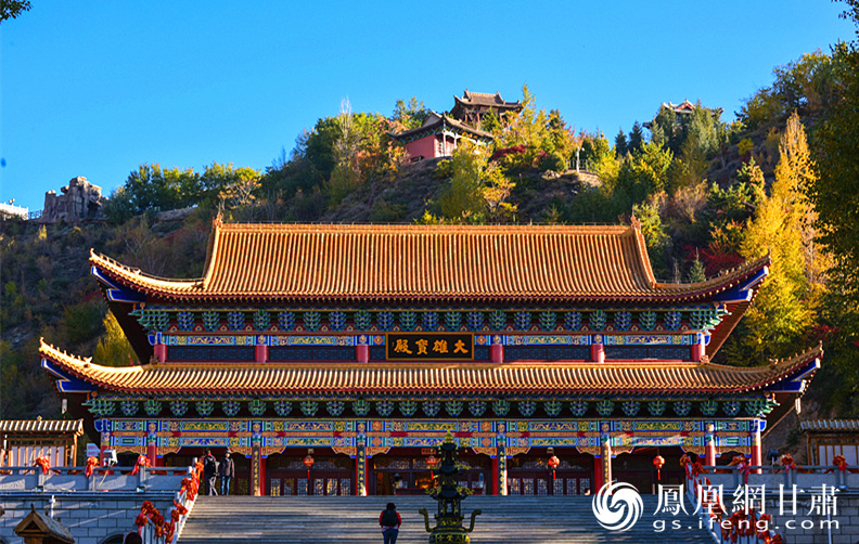 A scenic view of Jinchang Yongchang Beihaizi Ta