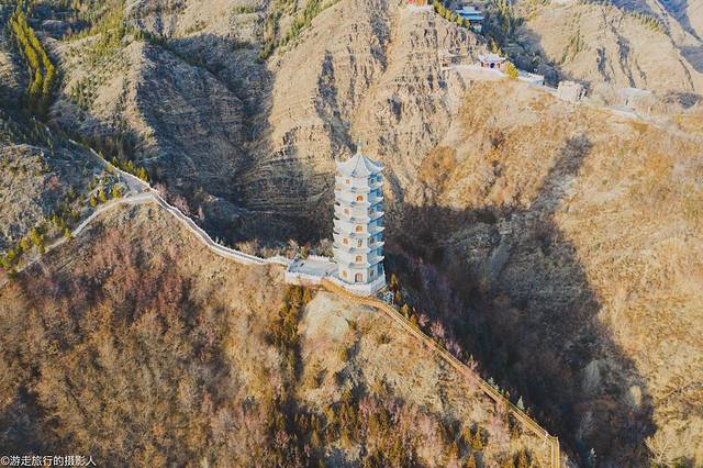 A scenic view of Jinchang Yongchang Beihaizi Ta