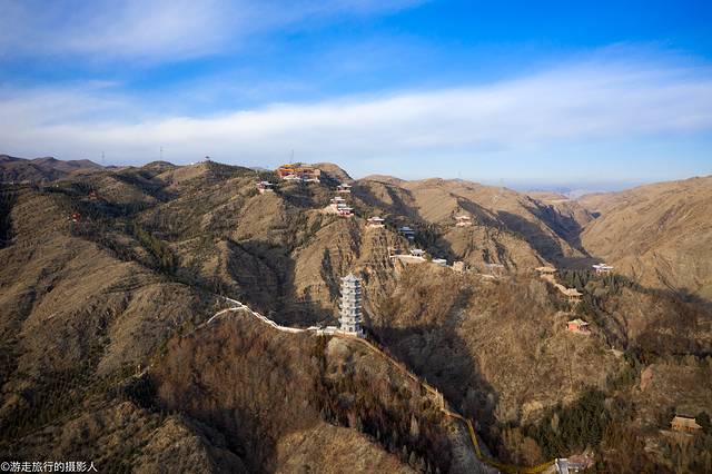 A scenic view of Jinchang Yongchang Beihaizi Ta