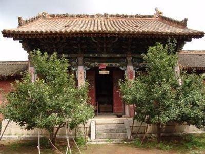 A scenic view of Jincheng Baiyu Palace