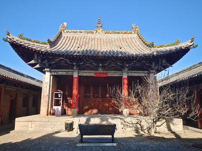A scenic view of Jincheng Baiyu Palace