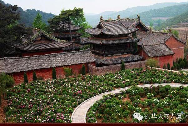 A scenic view of Jincheng Chongan Temple