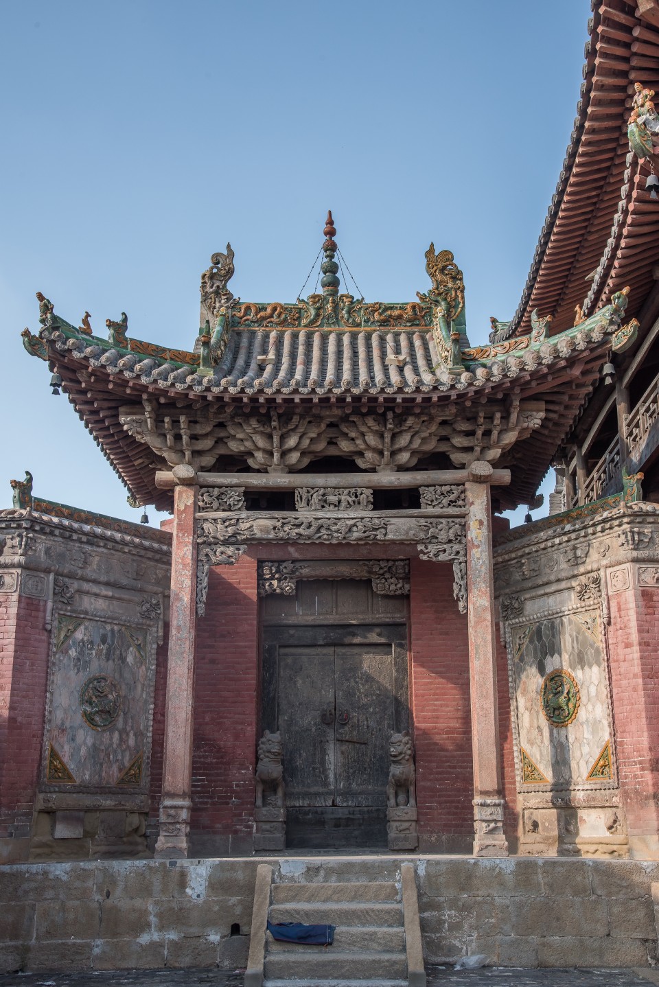 A scenic view of Jincheng Cuifujun Miao
