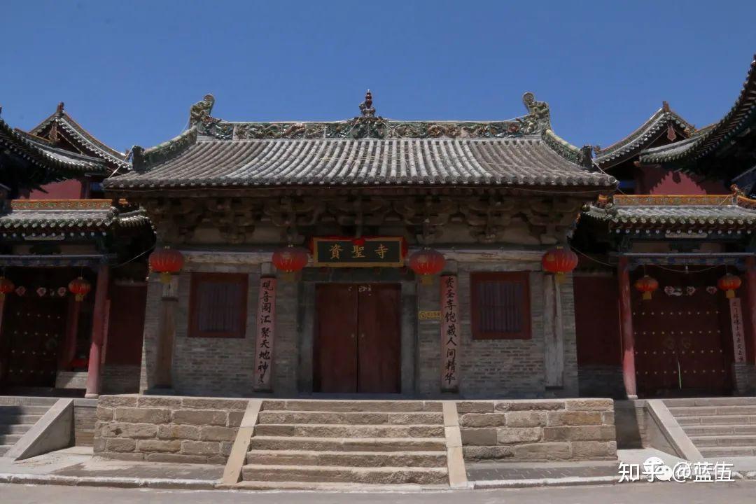 A scenic view of Jincheng Dazhoucun Ancient Temple Complex