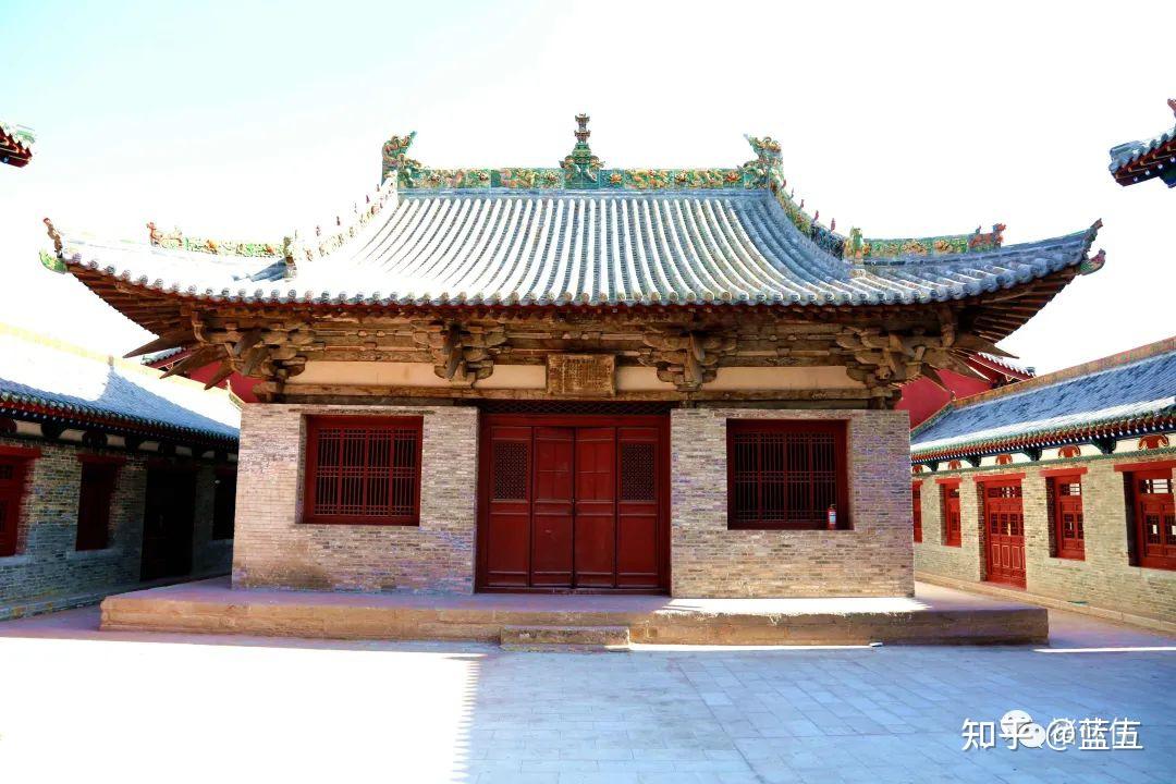 A scenic view of Jincheng Dazhoucun Ancient Temple Complex