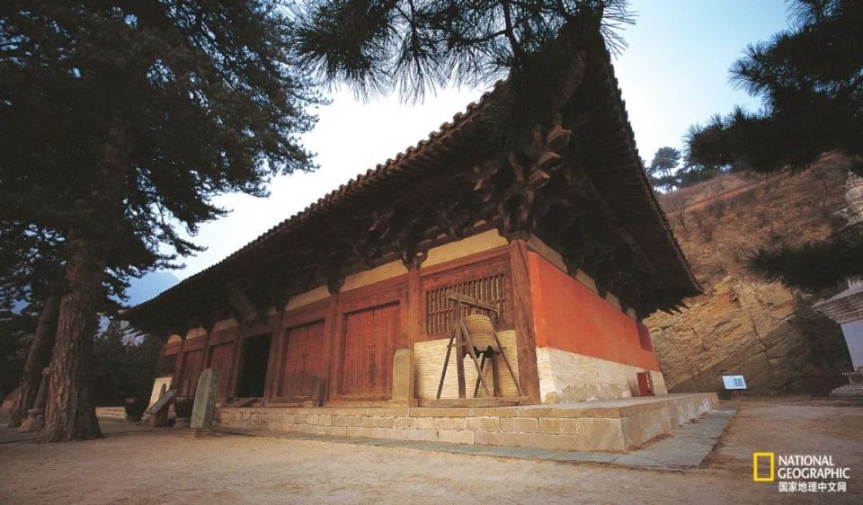 A scenic view of Jincheng Dazhoucun Ancient Temple Complex