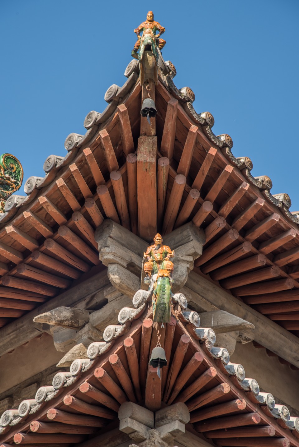 A scenic view of Jincheng Dazhoucun Ancient Temple Complex