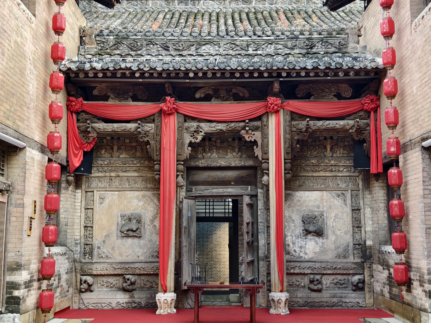 A scenic view of Jincheng Dongfeng Wanshou Palace