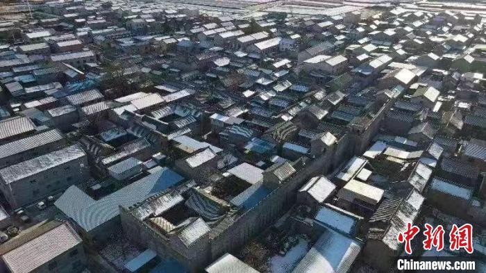 A scenic view of Jincheng Doushuang Ancient Buildings