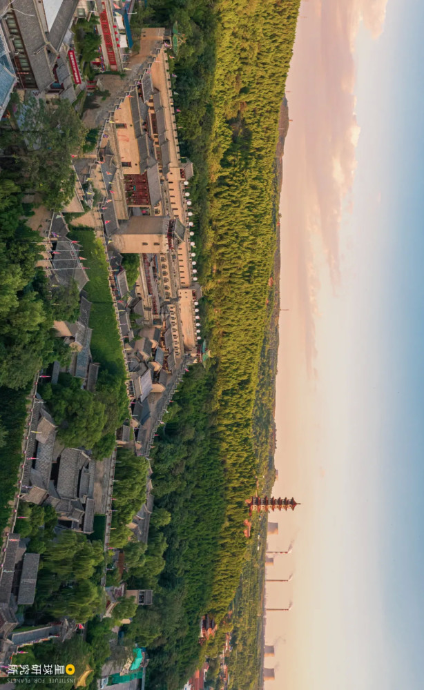 A scenic view of Jincheng Doushuang Ancient Buildings