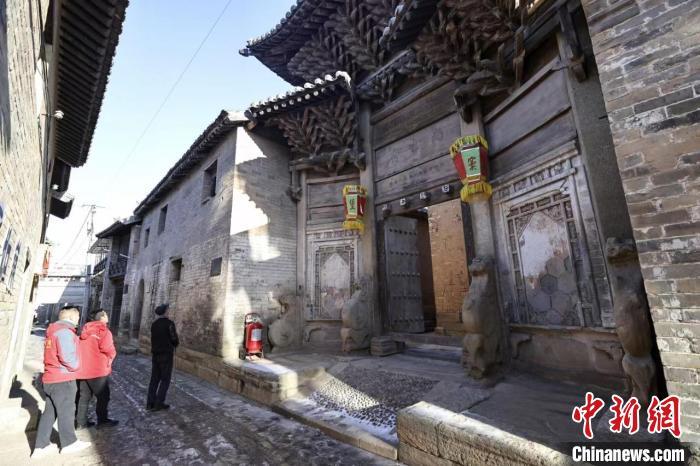 A scenic view of Jincheng Doushuang Ancient Buildings