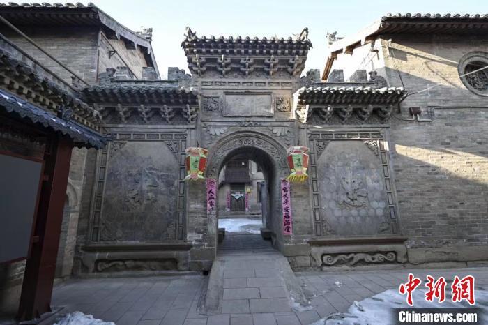 A scenic view of Jincheng Doushuang Ancient Buildings