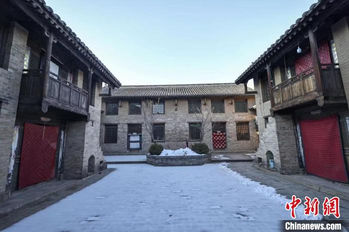 A scenic view of Jincheng Doushuang Ancient Buildings