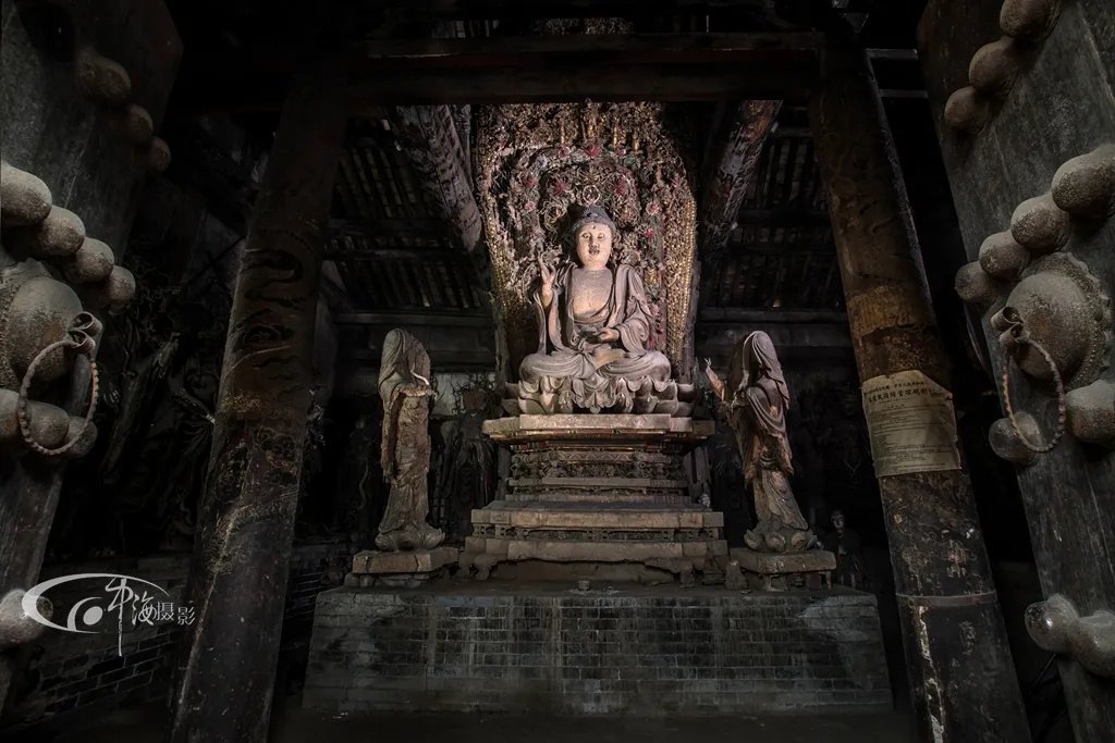A scenic view of Jincheng Erlang Temple Gaoping