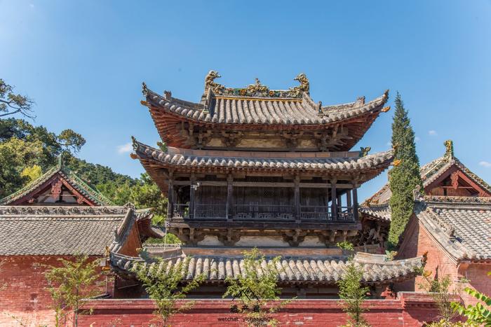A scenic view of Jincheng Erxian Temple