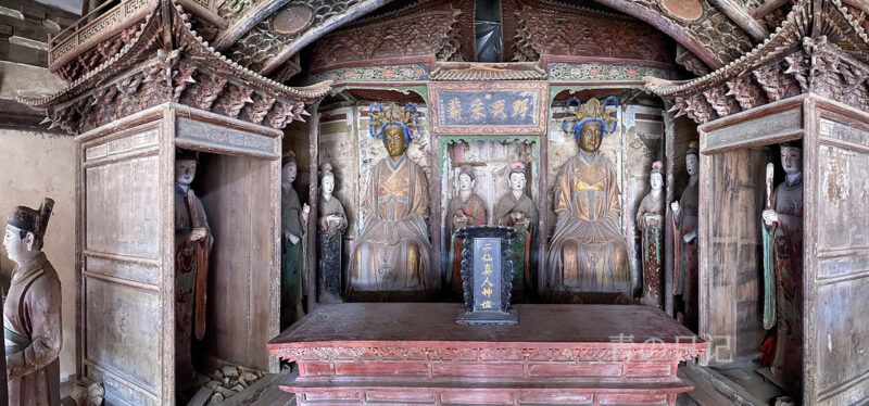 A scenic view of Jincheng Erxian Temple