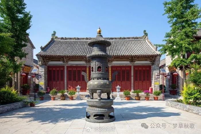A scenic view of Jincheng Gaodu Jingde Temple