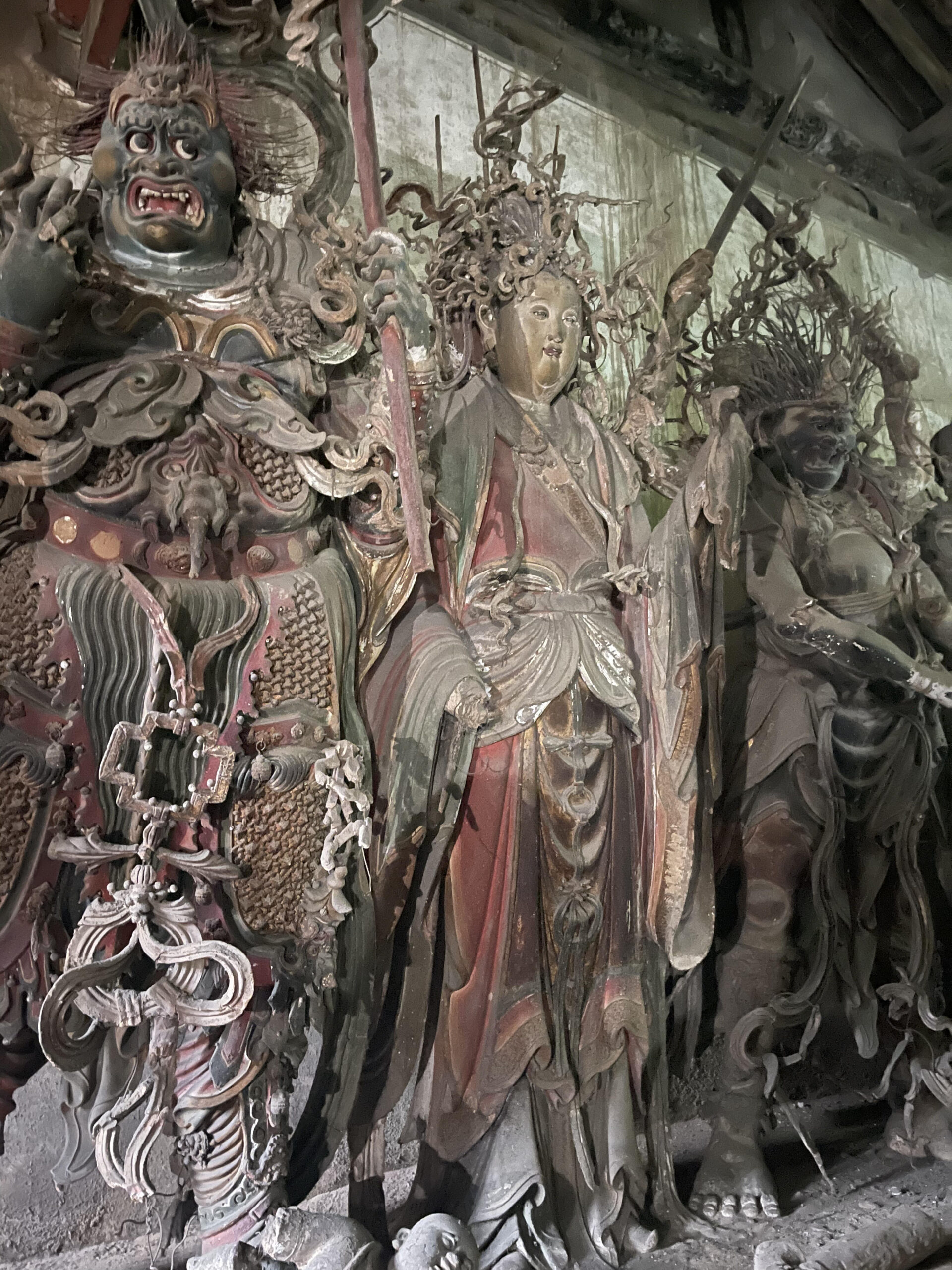 A scenic view of Jincheng Gaoping Tiefo Temple