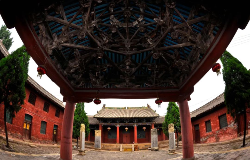 A scenic view of Jincheng Guobi Village Ancient Buildings
