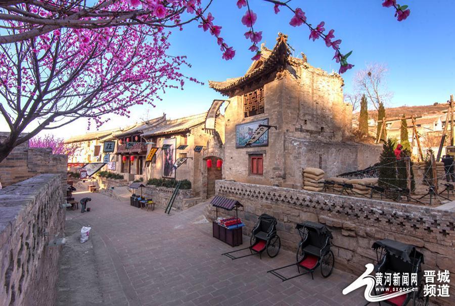 A scenic view of Jincheng Guobi Village Ancient Buildings