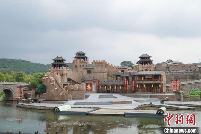 A scenic view of Jincheng Guoyu Village Ancient Buildings