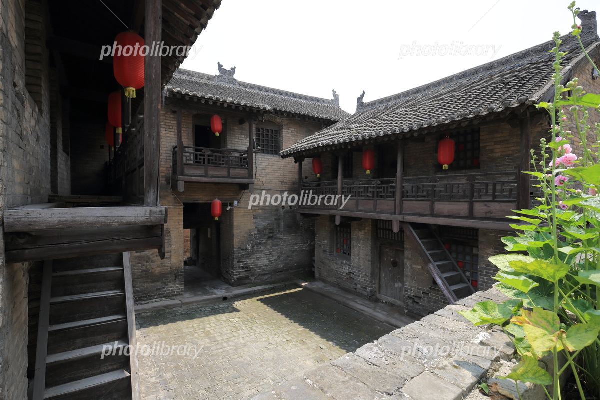 A scenic view of Jincheng Guoyu Village Ancient Buildings