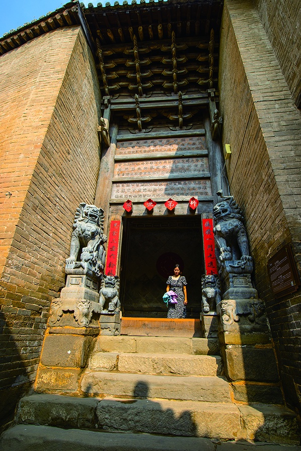 A scenic view of Jincheng Guzhong Miao