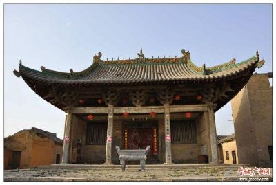 A scenic view of Jincheng Guzhong Miao