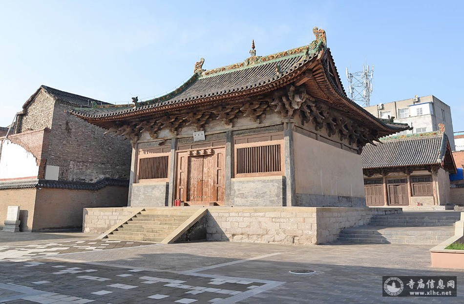 A scenic view of Jincheng Kaifu Temple Yangcheng