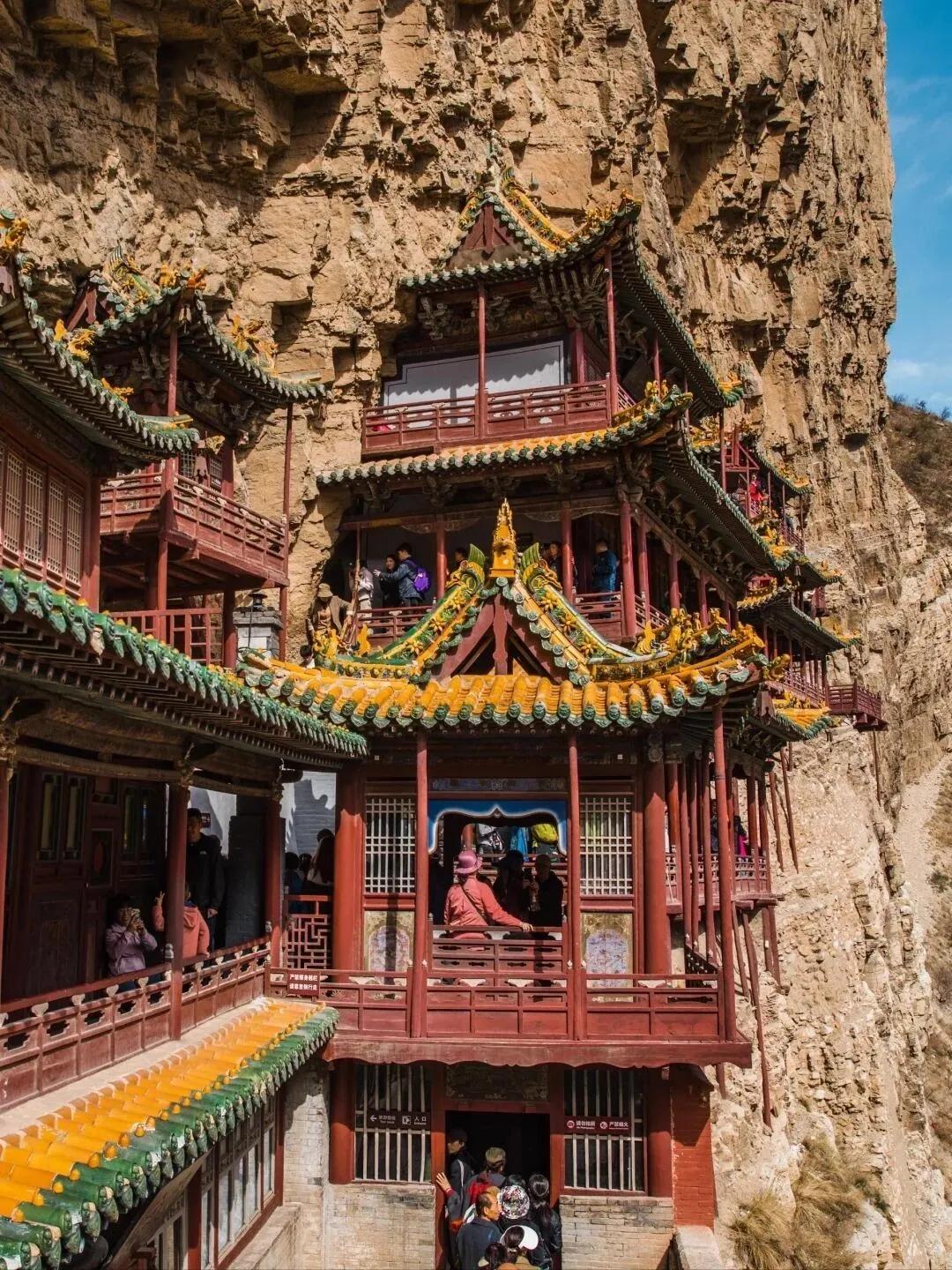 A scenic view of Jincheng Kaifu Temple Yangcheng