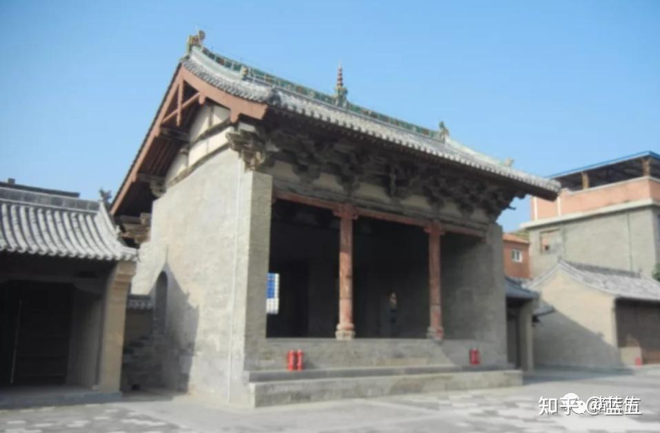 A scenic view of Jincheng Kaifu Temple Yangcheng