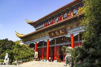 A scenic view of Jincheng Kaifu Temple Yangcheng