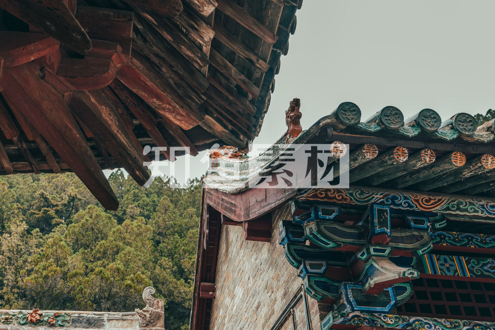 A scenic view of Jincheng Kaihua Temple Gaoping
