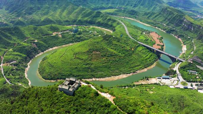 A scenic view of Jincheng Qinglian Temple