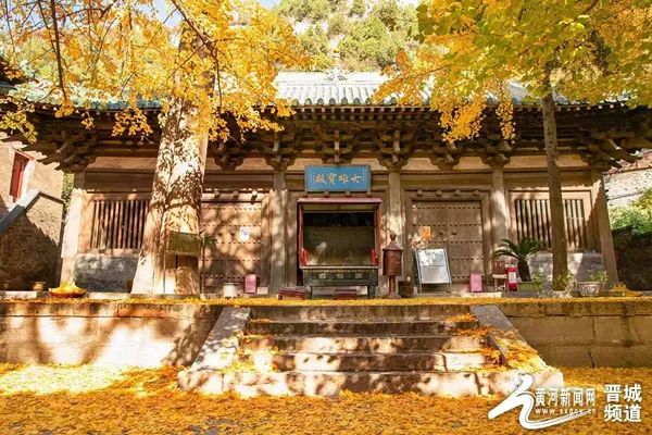 A scenic view of Jincheng Qinglian Temple