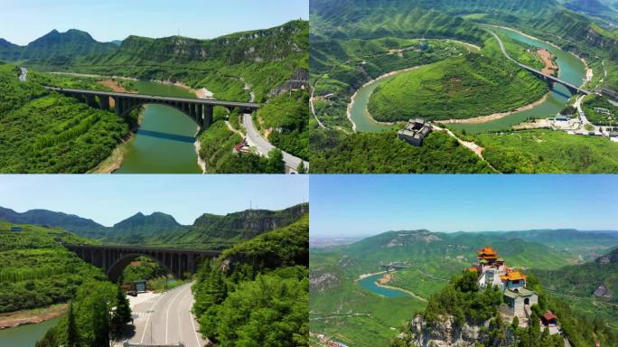 A scenic view of Jincheng Qinglian Temple
