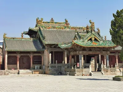 A scenic view of Jincheng Runcheng Dongyue Temple