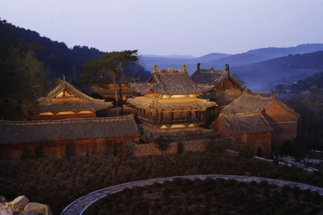 A scenic view of Jincheng Runcheng Dongyue Temple
