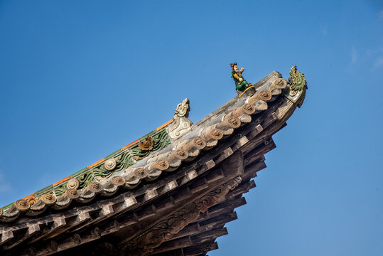 A scenic view of Jincheng Runcheng Dongyue Temple