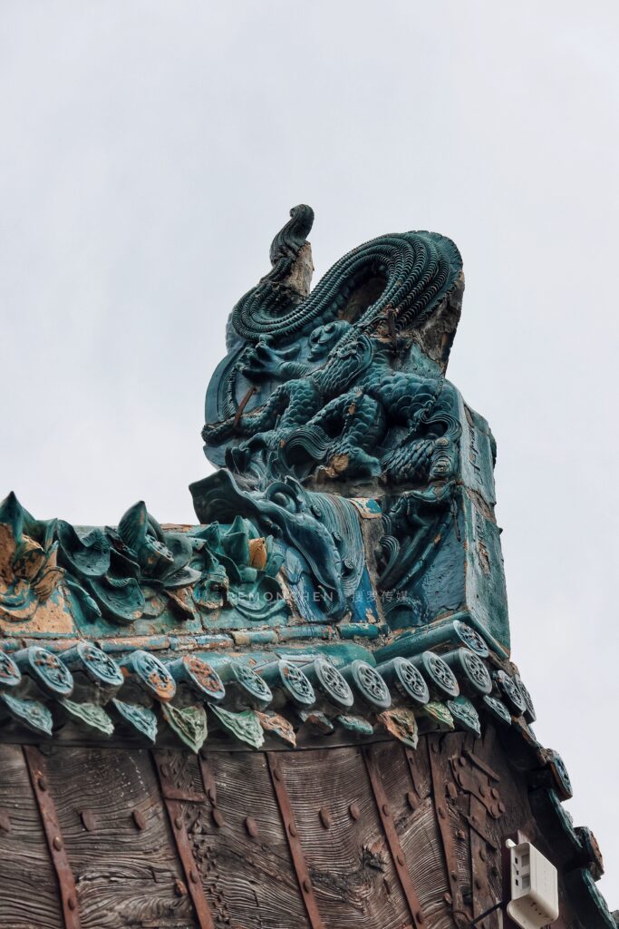 A scenic view of Jincheng Sanwangcun Sanjun Temple
