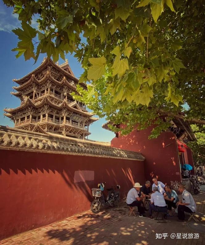 A scenic view of Jincheng Shicun Dongyue Temple