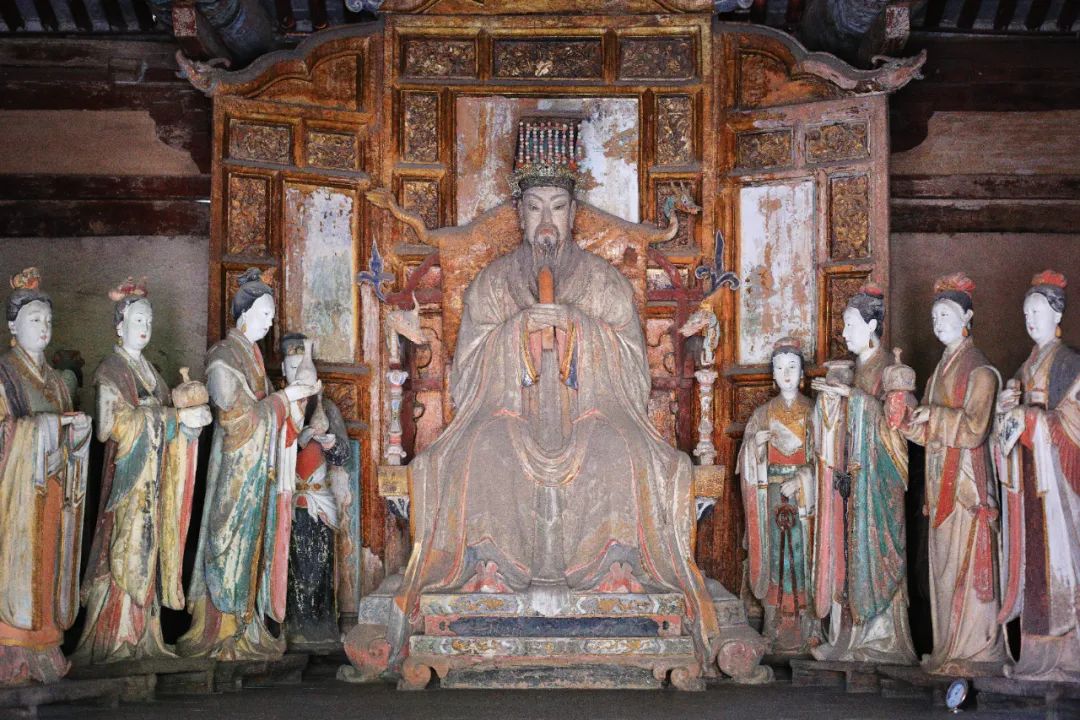 A scenic view of Jincheng Shimo Xuansheng Temple