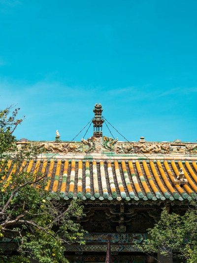 A scenic view of Jincheng Shizhang Yuhuang Temple