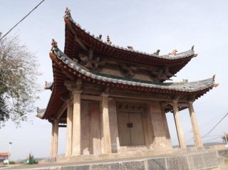A scenic view of Jincheng Sirun Sanjiao Tang