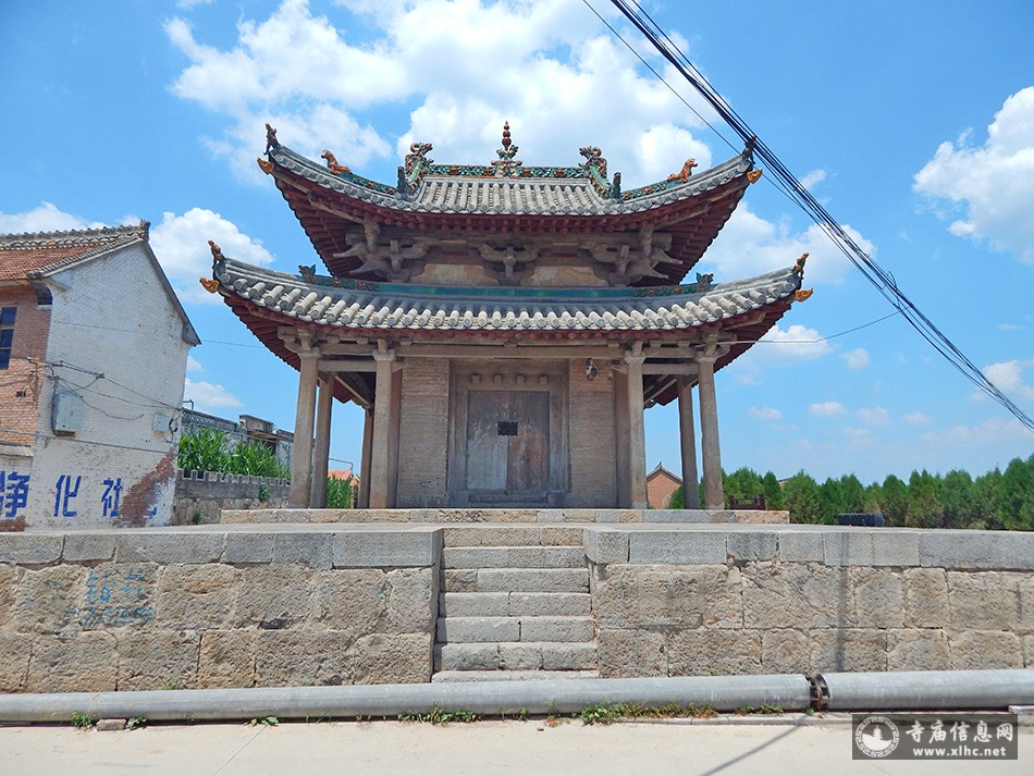 A scenic view of Jincheng Sirun Sanjiao Tang