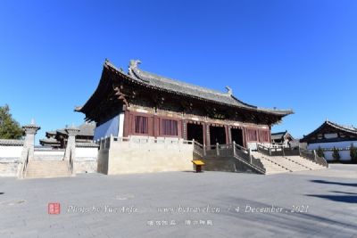 A scenic view of Jincheng Sirun Sanjiao Tang